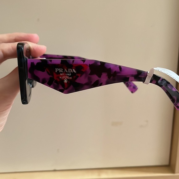 Prada PR23YS Symbole Havana Sunglasses $475 new - Picture 10 of 10